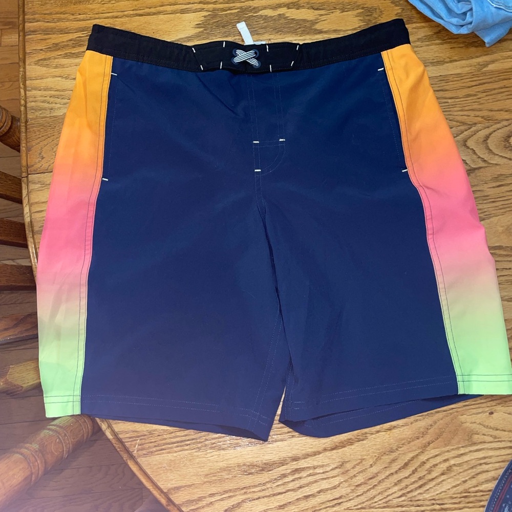 Extra large swim trunks!
